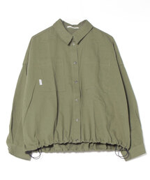 ドロスト仕様　ブルゾンライクシャツ