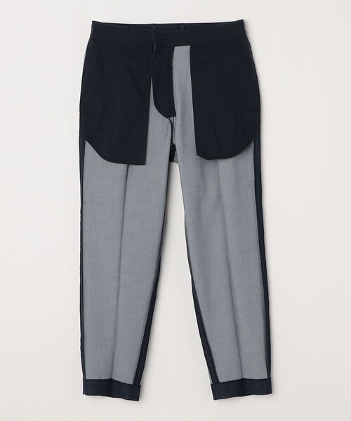 SHIPS any（シップス エニィ）の「SHIPS any: 〈洗濯機可能〉1タック デニムライク テーパードトラウザーズ パンツ◇（デニムパンツ・メンズ・ネイビー/チャコールグレー・X-LARGE/LARGE/MEDIUM/SMALL）」の15枚目の写真