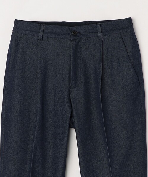 SHIPS any（シップス エニィ）の「SHIPS any: 〈洗濯機可能〉1タック デニムライク テーパードトラウザーズ パンツ◇（デニムパンツ・メンズ・ネイビー/チャコールグレー・X-LARGE/LARGE/MEDIUM/SMALL）」の17枚目の写真