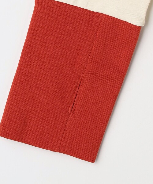 green label relaxing（グリーンレーベルリラクシング）の「TJ 天竺 袖配色 ロングスリーブ / キッズ  100cm-130cm（Tシャツ/カットソー・キッズ・ライラック/ブラック/オフホワイト/ブラウン・100cm/130cm/120cm/110cm）」の20枚目の写真