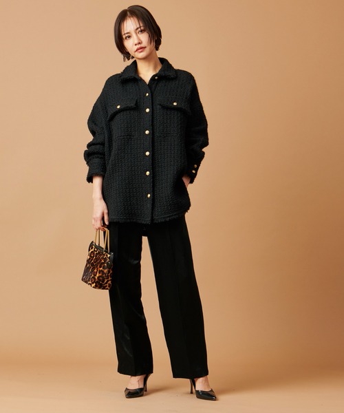 marmors（マルモア）の「【marmors】satin wide pants（その他パンツ・レディース・オフホワイト/グレイッシュベージュ/ブラック・36/38）」の5枚目の写真