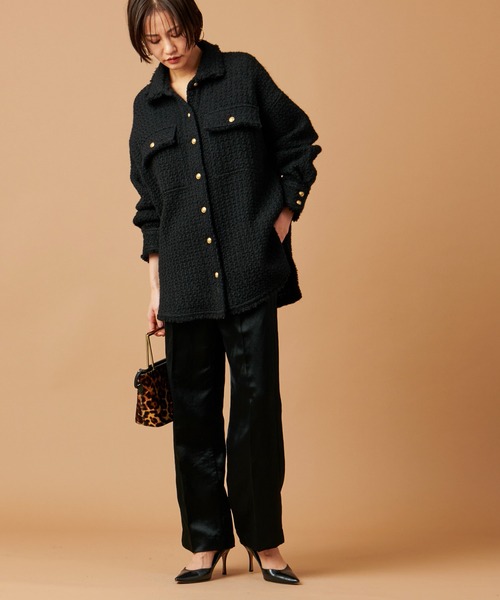 marmors（マルモア）の「【marmors】satin wide pants（その他パンツ・レディース・オフホワイト/グレイッシュベージュ/ブラック・36/38）」の6枚目の写真
