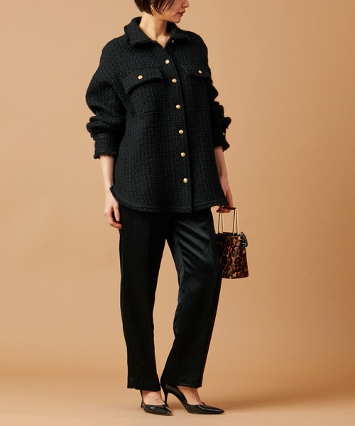 marmors（マルモア）の「【marmors】satin wide pants（その他パンツ・レディース・オフホワイト/グレイッシュベージュ/ブラック・36/38）」の7枚目の写真