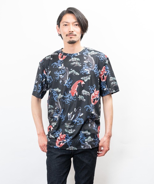 東洋大姫路 昇華Tシャツ 昇華和柄半袖Tシャツ 衣櫻 SA1347 和柄 和風 昇華転写プリント
