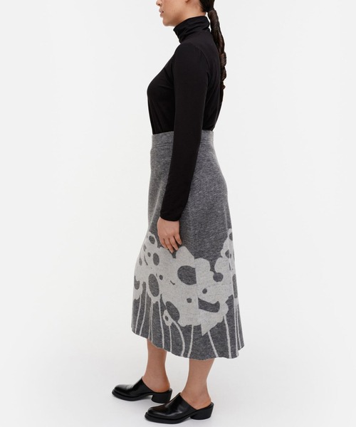 【セール】Lammet / knits skirt(スカート)|marimekko(マリメッコ) 【セール】Lammet / knits skirt(スカート)|marimekko(マリメッコ)