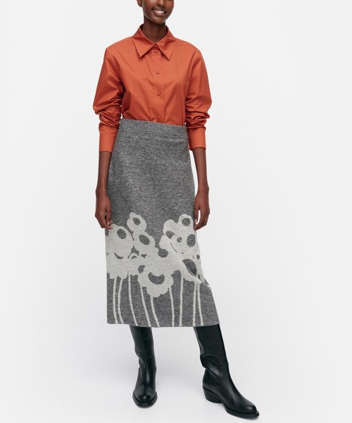 【セール】Lammet / knits skirt(スカート)|marimekko(マリメッコ) 【セール】Lammet / knits skirt(スカート)|marimekko(マリメッコ)