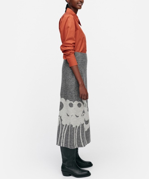 【セール】Lammet / knits skirt(スカート)|marimekko(マリメッコ) 【セール】Lammet / knits skirt(スカート)|marimekko(マリメッコ)