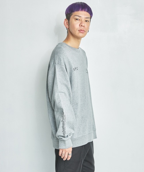 Manhattan Portage（マンハッタンポーテージ）の「Sweat Trainer（スウェット・メンズ・ブラック/ライトグレー/ヘザーチャコール/ライトグリーン・SMALL/MEDIUM/LARGE/X-LARGE）」の5枚目の写真