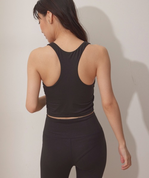 PUMA（プーマ）の「【PUMA】FOUNDATION ブラカップつきタンクトップ（タンクトップ・レディース・ラベンダー/ブラック・S/M/L）」の14枚目の写真