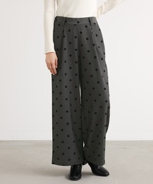 n'OrLABEL | 『フロッキードットワイドパンツ』(その他パンツ)