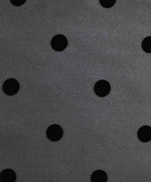 n'OrLABEL（ノアールレーベル）の「『フロッキードットワイドパンツ』（その他パンツ・レディース・チャコール/モカ・2/1）」の6枚目の写真