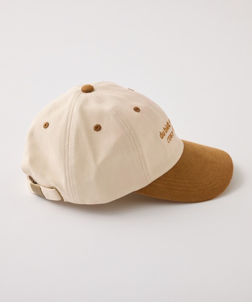 CIAOPANIC TYPY(チャオパニックティピー)の「【KIDS】LOGO刺繍スウェードキャップ(キャップ・キッズ・オフホワイト/チャコールグレー/グリーン/レッド・ONE SIZE)」の10枚目の写真