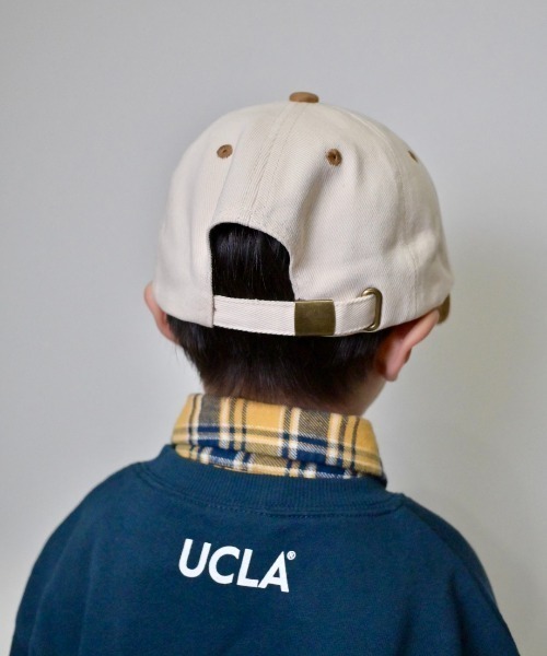 CIAOPANIC TYPY(チャオパニックティピー)の「【KIDS】LOGO刺繍スウェードキャップ(キャップ・キッズ・オフホワイト/チャコールグレー/グリーン/レッド・ONE SIZE)」の17枚目の写真