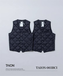 【TAION(タイオン)】〈メンズ〉シティ シングルボタン ダウンジレ