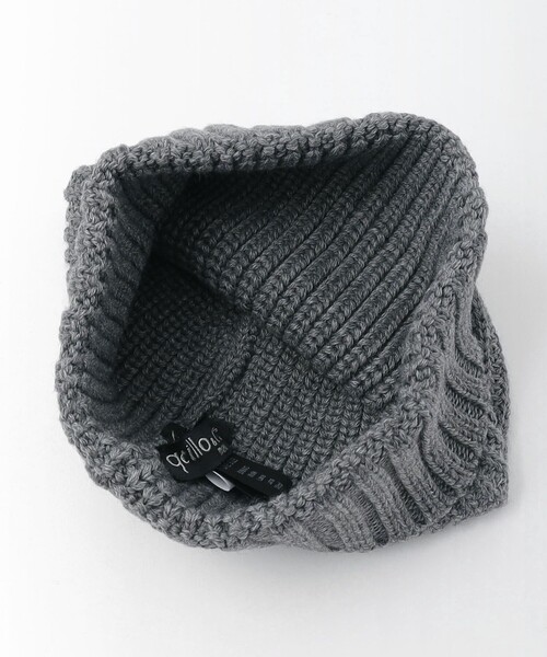 GRILLO（グリーロ）の「＜GRILLO＞ ニットキャップ（ニットキャップ/ビーニー・メンズ・ブラック/コバルトブルー/グレー/オレンジ系その他・FREE）」の6枚目の写真