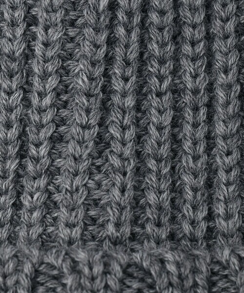 GRILLO（グリーロ）の「＜GRILLO＞ ニットキャップ（ニットキャップ/ビーニー・メンズ・ブラック/コバルトブルー/グレー/オレンジ系その他・FREE）」の7枚目の写真