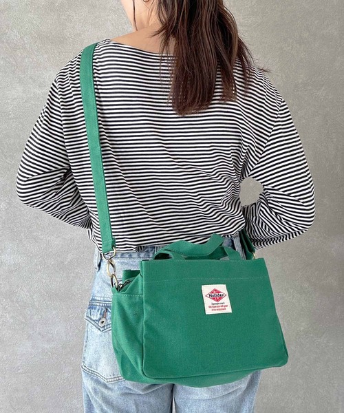 BAYBLO（ベイブロ）の「(KS)3ポケットミニショルダーバッグ（ショルダーバッグ・メンズ・グリーン/テラコッタ/モカ/イエロー/パープル/ブルー系その他/グリーン系その他/ブラック/アイボリー/カーキ/ブルー系その他2/グレー/ブラック系その他・FREE）」の9枚目の写真