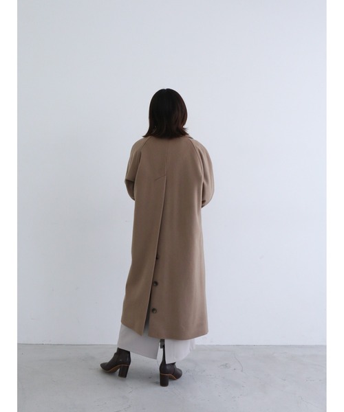 Katrin TOKYO(カトリーントーキョー)の「【Japan Made】back button wool coat(チェスターコート・レディース・ピンク系その他/ブラウン・FREE)」の19枚目の写真