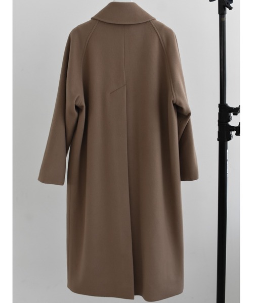 Katrin TOKYO(カトリーントーキョー)の「【Japan Made】back button wool coat(チェスターコート・レディース・ピンク系その他/ブラウン・FREE)」の21枚目の写真