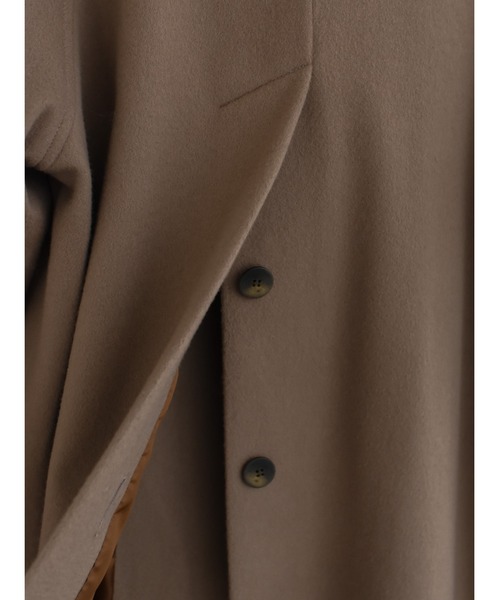 Katrin TOKYO(カトリーントーキョー)の「【Japan Made】back button wool coat(チェスターコート・レディース・ピンク系その他/ブラウン・FREE)」の22枚目の写真