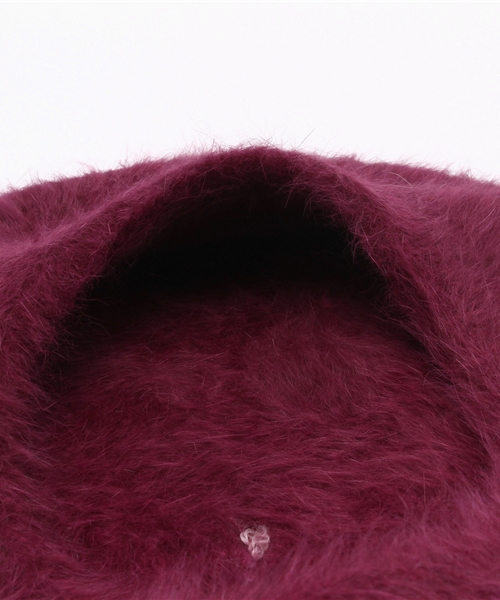 WHO'S WHO gallery（フーズフーギャラリー）の「【SMOOZZYS】アンゴラベレー（ハンチング/ベレー帽・レディース・アイボリー/グレー/ワインレッド/ブルー/ネイビー/ブラック・FREE）」の10枚目の写真