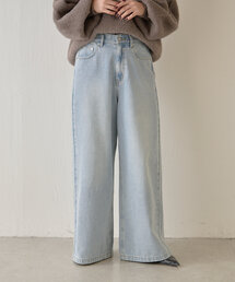 Jena espace merveilleux | 【サイズ展開あり】ワイドデニムパンツ(その他パンツ)