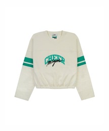 MSGM（エムエスジーエム）の「CHEER カレッジロゴ スウェットシャツ（スウェット）」