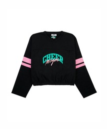 MSGM KIDS（エムエスジーエムキッズ）の「CHEER カレッジロゴ スウェットシャツ（スウェット・キッズ）」