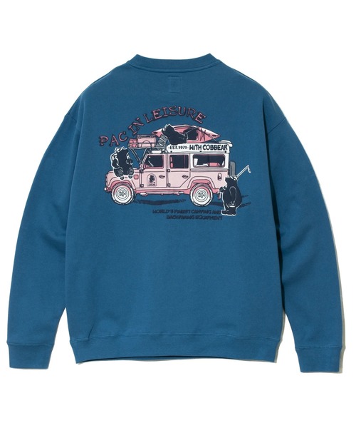 COBMASTER/コブマスター 裏毛スウェット（CAR＆BEAR）（スウェット）｜go slow caravan（ゴースローキャラバン）