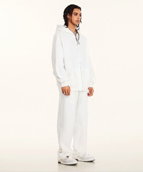 【セール】【セットアップ対応】ビッグシルエット裏起毛ジップパーカー（パーカー）｜CORPUS TOKYO（コーパス トーキョー）