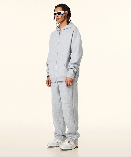 【セール】【セットアップ対応】ビッグシルエット裏起毛ジップパーカー（パーカー）｜CORPUS TOKYO（コーパス トーキョー）