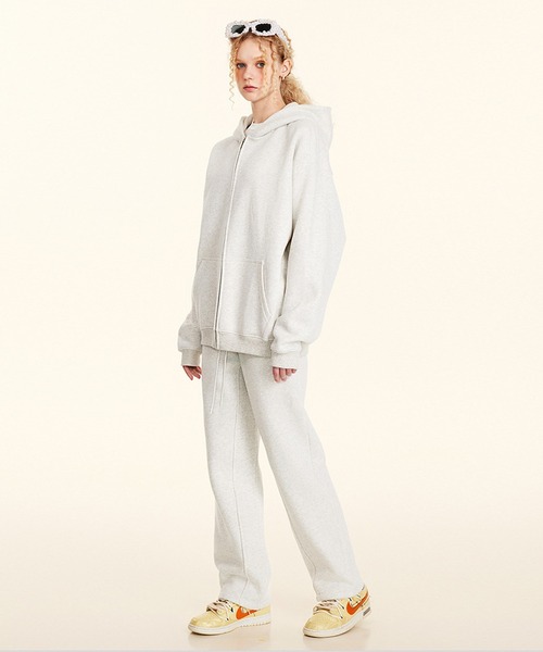 【セール】【セットアップ対応】ビッグシルエット裏起毛ジップパーカー（パーカー）｜CORPUS TOKYO（コーパス トーキョー）