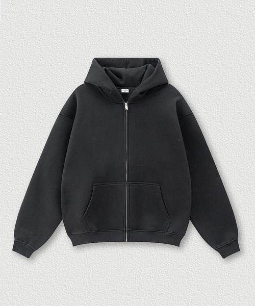 【セール】【セットアップ対応】ビッグシルエット裏起毛ジップパーカー（パーカー）｜CORPUS TOKYO（コーパス トーキョー）