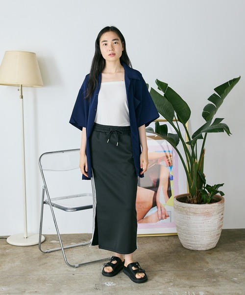 セール】CALTOP/キャルトップ CALTOP OPEN COLLER S/S SHIRT