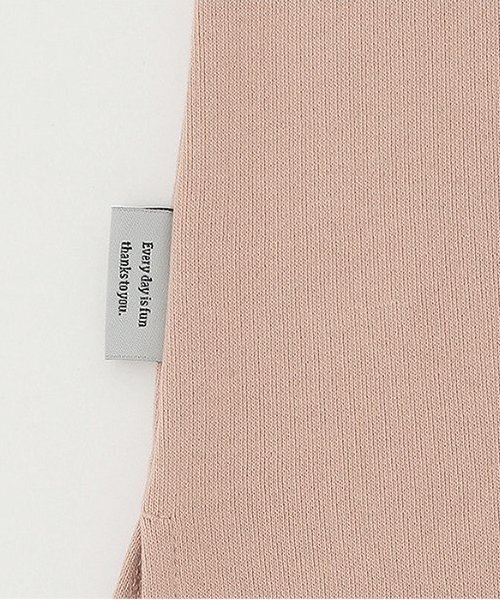 and D. petit main(アンドディープティマイン)の「【リンク】シンプルロゴフードワンピース(ワンピース・キッズ・オフホワイト/ブラック/サーモンピンク・100cm/110cm/120cm/130cm/140cm/150cm)」の5枚目の写真