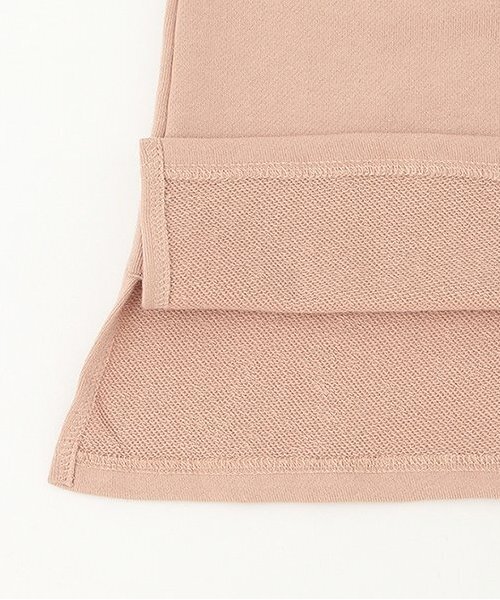and D. petit main(アンドディープティマイン)の「【リンク】シンプルロゴフードワンピース(ワンピース・キッズ・オフホワイト/ブラック/サーモンピンク・100cm/110cm/120cm/130cm/140cm/150cm)」の12枚目の写真