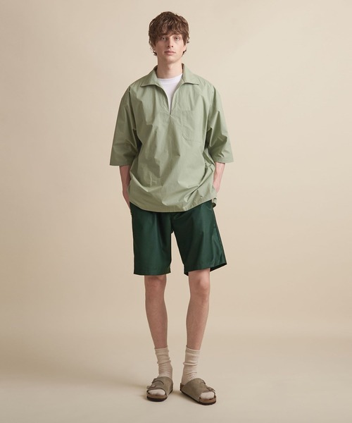 UNITED ARROWS（ユナイテッドアローズ）の「【マルチサイズ】ドレープ オールギャザー イージーショーツ -セットアップ対応-（その他パンツ・メンズ・ベージュ/ネイビー/ダークグレー/コバルトブルー/ダークグリーン/ブラウン/オリーブ/ブラック・マルチサイズ）」の5枚目の写真