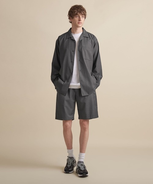 UNITED ARROWS（ユナイテッドアローズ）の「【マルチサイズ】ドレープ オールギャザー イージーショーツ -セットアップ対応-（その他パンツ・メンズ・ベージュ/ネイビー/ダークグレー/コバルトブルー/ダークグリーン/ブラウン/オリーブ/ブラック・マルチサイズ）」の12枚目の写真