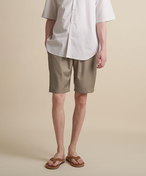 UNITED ARROWS（ユナイテッドアローズ）の「【マルチサイズ】ドレープ オールギャザー イージーショーツ -セットアップ対応-（その他パンツ・メンズ・ベージュ/ネイビー/ダークグレー/コバルトブルー/ダークグリーン/ブラウン/オリーブ/ブラック・マルチサイズ）」の13枚目の写真