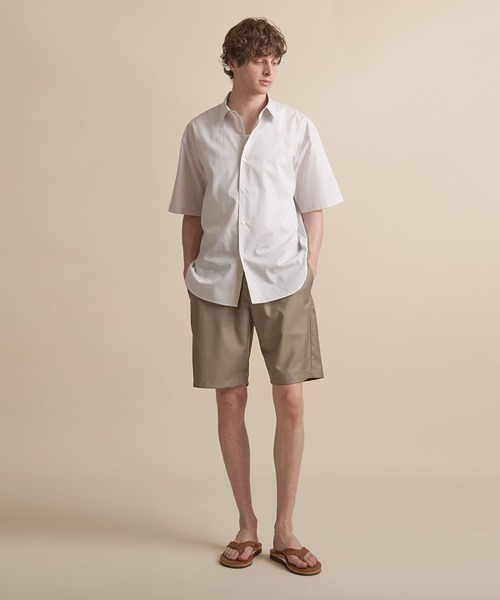 UNITED ARROWS（ユナイテッドアローズ）の「【マルチサイズ】ドレープ オールギャザー イージーショーツ -セットアップ対応-（その他パンツ・メンズ・ベージュ/ネイビー/ダークグレー/コバルトブルー/ダークグリーン/ブラウン/オリーブ/ブラック・マルチサイズ）」の14枚目の写真