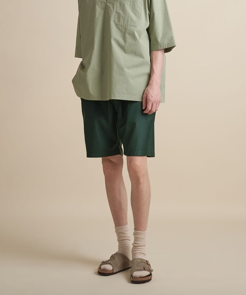 UNITED ARROWS（ユナイテッドアローズ）の「【マルチサイズ】ドレープ オールギャザー イージーショーツ -セットアップ対応-（その他パンツ・メンズ・ベージュ/ネイビー/ダークグレー/コバルトブルー/ダークグリーン/ブラウン/オリーブ/ブラック・マルチサイズ）」の20枚目の写真