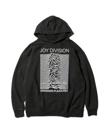 THRIFTY LOOK（スリフティールック）の「THRIFTY LOOK / スリフティールック WORN-OUT BAND HOODIE "JOY DIVISION" ジョイディビジョン ダメージ加工 ユーズド加工 プルオーバーパーカー（パーカー）」