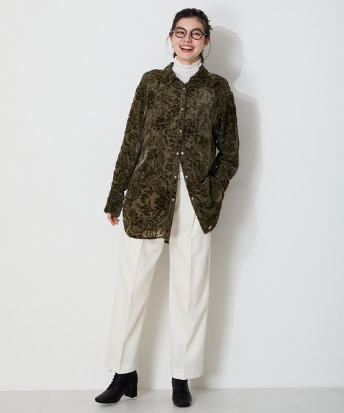 ORiental TRaffic（オリエンタルトラフィック）の「スクエアトゥレースアップヒールブーツ 41428（ブーツ・レディース・ブラック/ブラウン・S/M/L/LL）」の17枚目の写真