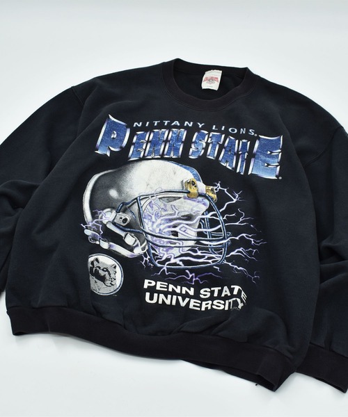 ヴィンテージ古着】90's “PENN STATE” アメフト カレッジ スウェット