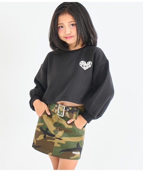 ANAP 黒 ロゴ入りキッズスカート サイズL ANAP 黒 ロゴ入りキッズスカート サイズL ANAP 黒 ロゴ入り