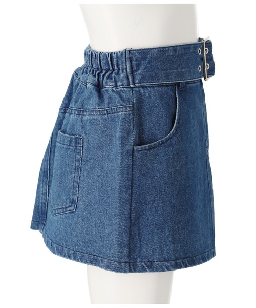 ANAP 黒 ロゴ入りキッズスカート サイズL ANAP 黒 ロゴ入りキッズスカート サイズL