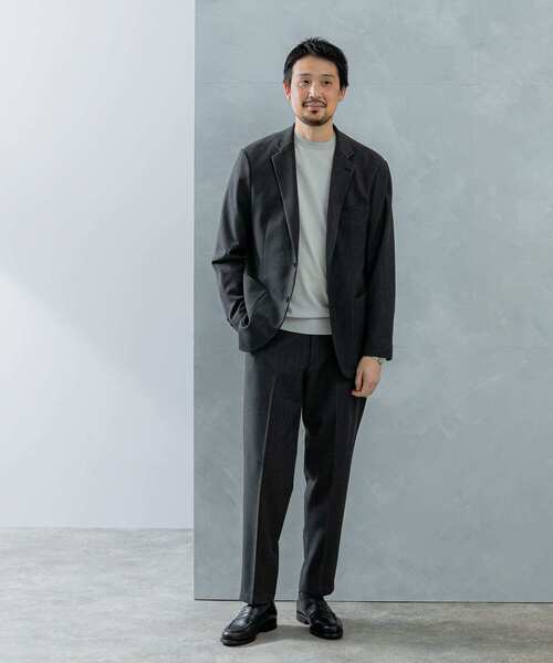 セール】LIFE STYLE TAILOR ウールライクストレッチ