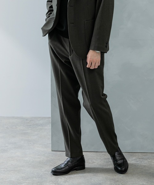 セール】LIFE STYLE TAILOR ウールライクストレッチ