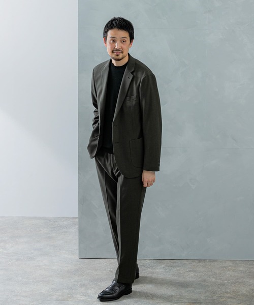 【セール】LIFE STYLE TAILOR ウールライクストレッチコンフォータブルパンツ（スーツパンツ）｜URBAN RESEARCH DOORS（アーバンリサーチドアーズ）