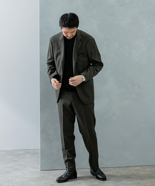 【セール】LIFE STYLE TAILOR ウールライクストレッチコンフォータブルパンツ（スーツパンツ）｜URBAN RESEARCH DOORS（アーバンリサーチドアーズ）